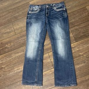 Miss Me Easy Boot Cut Jeans, Size 34